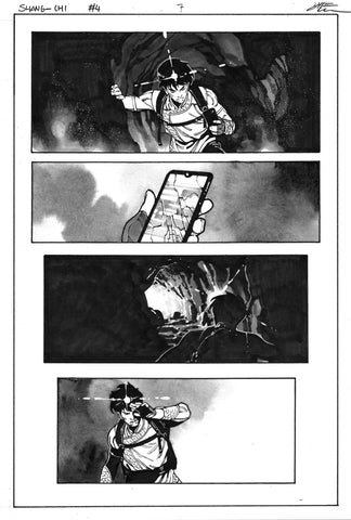 Dike Ruan Original Art Shang-Chi #4 Page 7