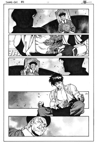 Dike Ruan Original Art Shang-Chi #4 Page 11