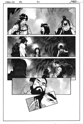 Dike Ruan Original Art Shang-Chi #4 Page 20