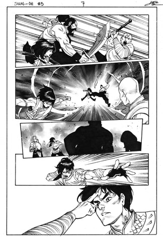 Dike Ruan Original Art Shang-Chi #5 Page 7