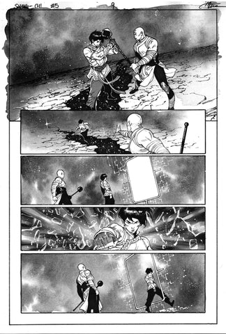 Dike Ruan Original Art Shang-Chi #5 Page 9