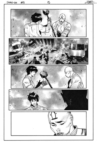 Dike Ruan Original Art Shang-Chi #5 Page 15