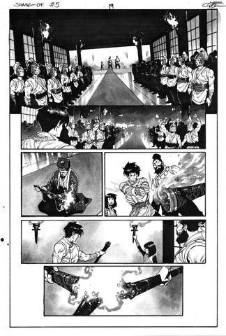Dike Ruan Original Art Shang-Chi #5 Page 19