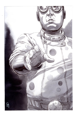 Guillaume Martinez Original Art Polka-Dot Man Suicide Squad Illustration