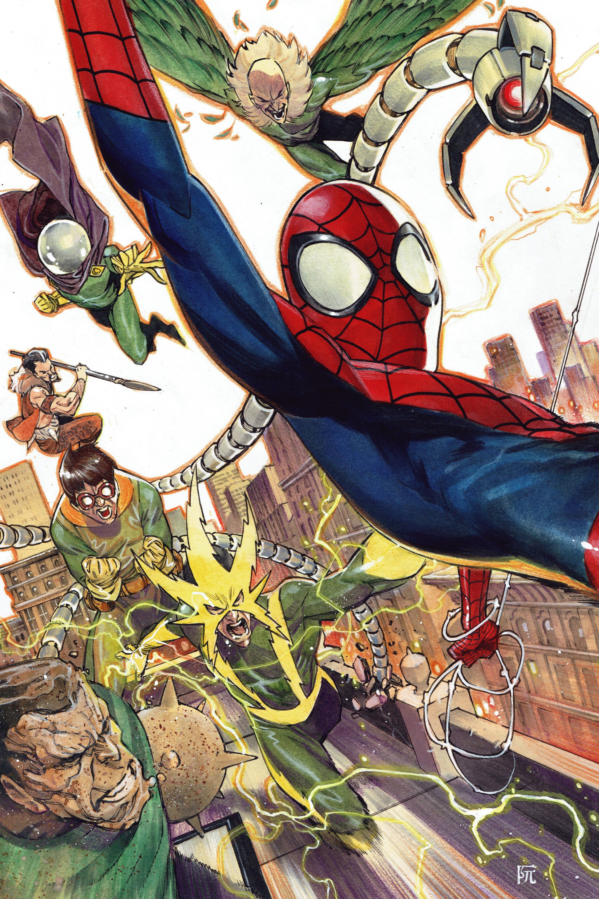 Dike Ruan Sinister Six 12x18
