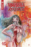 David Mack Original Art Vampirella Red Sonja #2 Cover