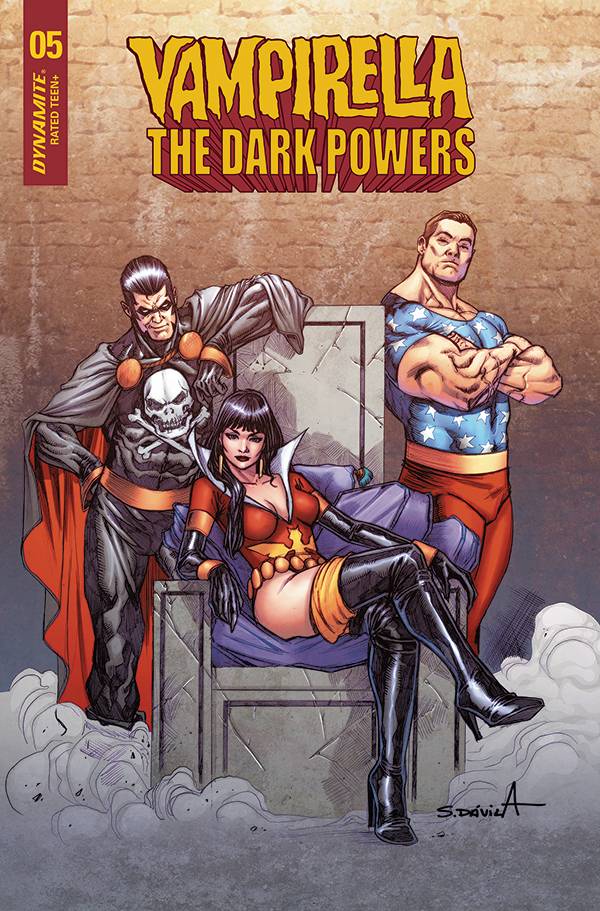 Sergio Davila Original Art Vampirella The Dark Powers #5 Cover