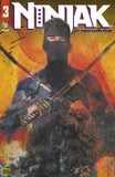 Zu Orzu Original Art Ninjak #3 Cover