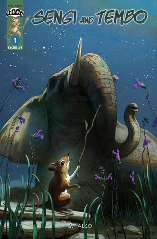 Sengi & Tembo #1 BCC Exclusive Trade Dress Cover by Clara Tessier