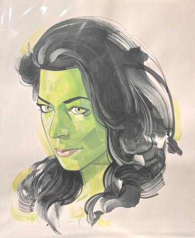 Kagan McLeod Original Art She-Hulk Character Study