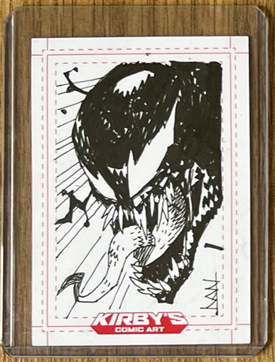 Michal Ivan Original Art Venom Sketch Card