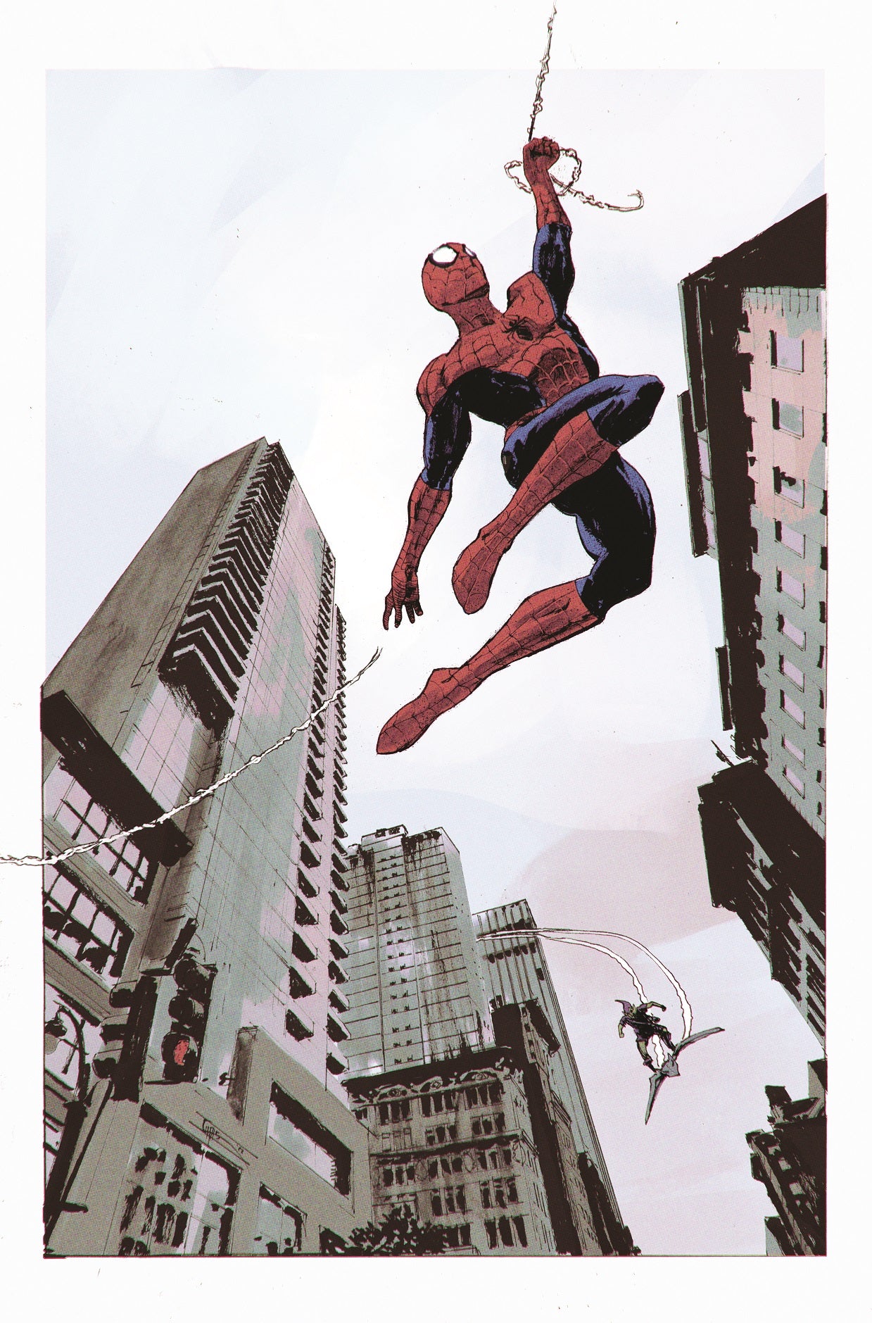 Chris Shehan Original Art Spider-Man Illustration