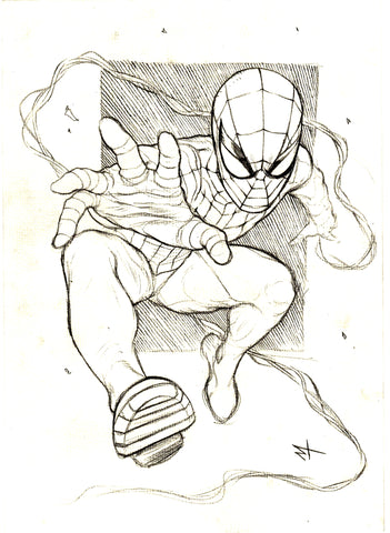 Marco Turini Original Art Spider-Man Concept 2 Illustration