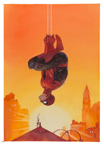 Alex Maleev Spider-Man 60th Anniversary Limited Edition Giclee
