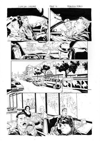 Francesco Mobili Original Art Symbiote Spider-Man Absolute Carnage #1 Page 6