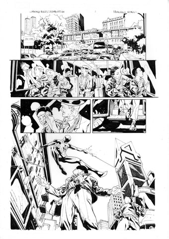 Francesco Mobili Original Art Symbiote Spider-Man Absolute Carnage #3 Post Credits Page
