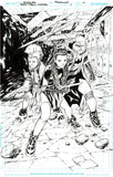 Rafa Sandoval Original Art Teen Titans Academy #3 Page 22