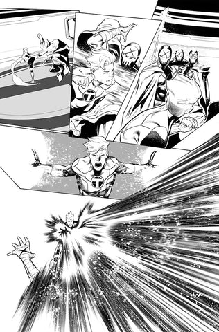 Rafa Sandoval Original Art Teen Titans Academy #1 Page 13