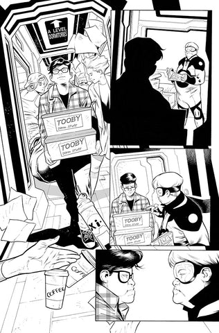 Rafa Sandoval Original Art Teen Titans Academy #1 Page 15