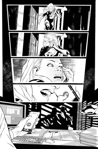 Rafa Sandoval Original Art Teen Titans Academy #2 Page 18