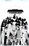 Rafa Sandoval Original Art Teen Titans Academy #9 Cover