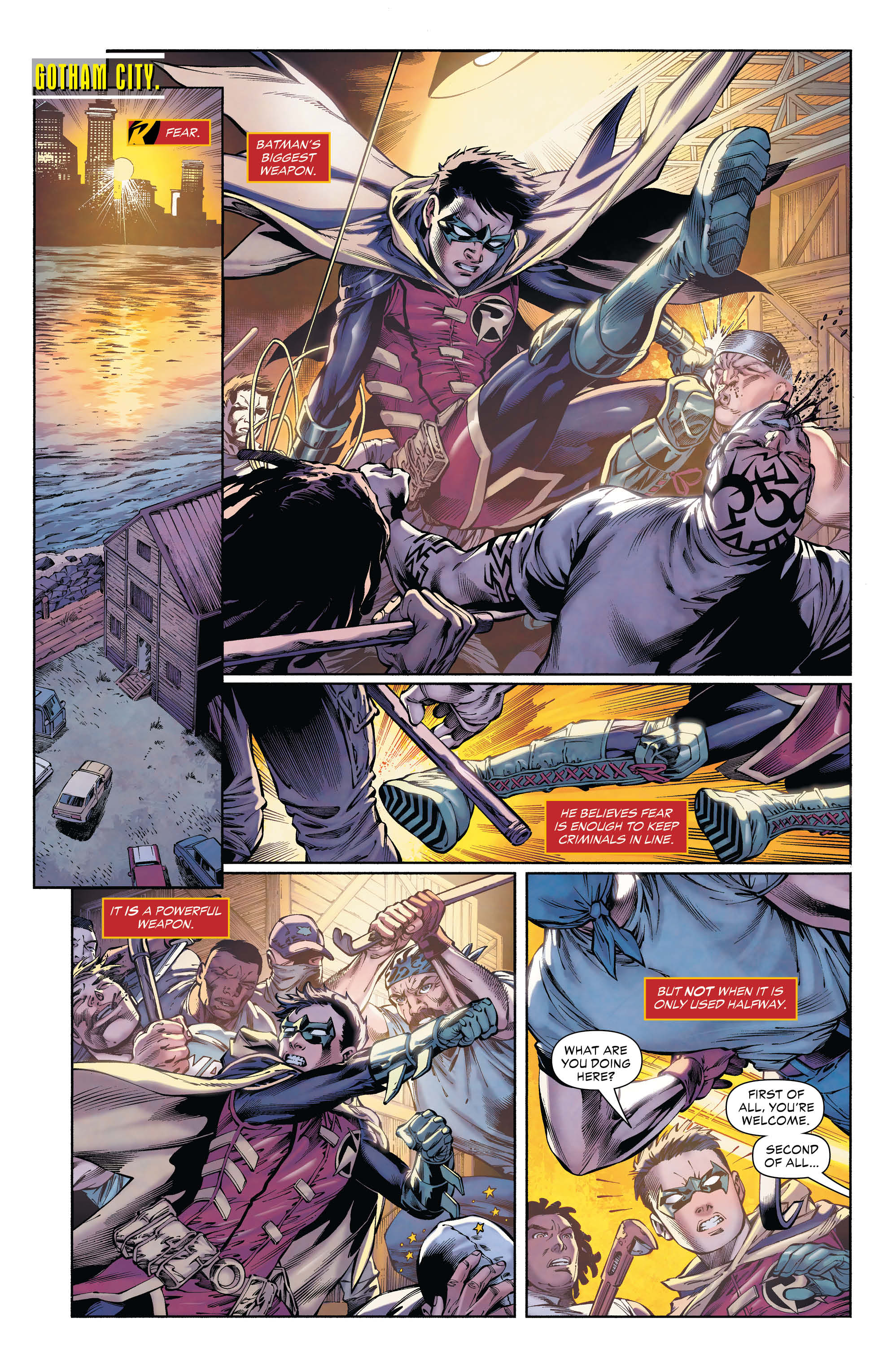 Jesus Merino Original Art Teen Titans #43 Page 1