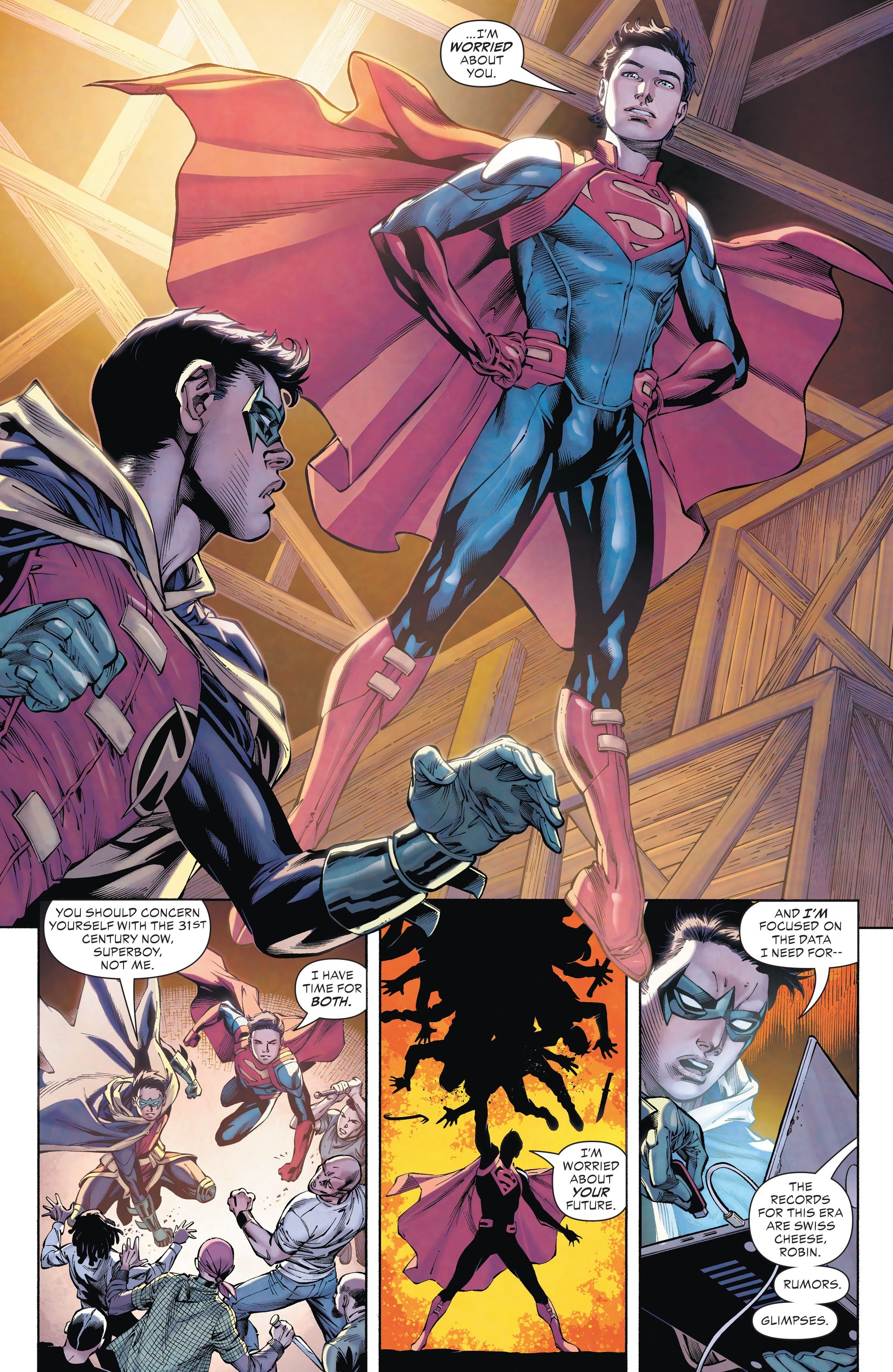 Jesus Merino Original Art Teen Titans #43 Page 2