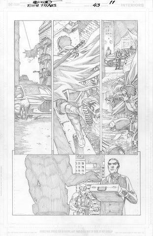 Jesus Merino Original Art Teen Titans #43 Page 11