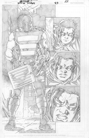Jesus Merino Original Art Teen Titans #43 Page 12