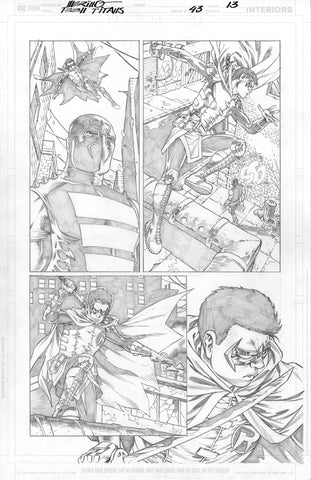 Jesus Merino Original Art Teen Titans #43 Page 13