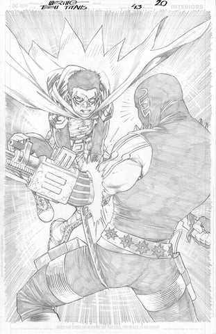 Jesus Merino Original Art Teen Titans #43 Page 20