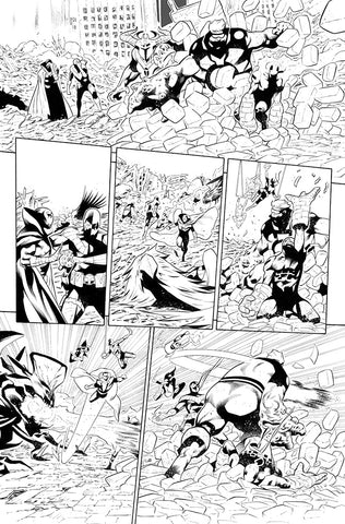 Rafa Sandoval Original Art Future State: Teen Titans #2 Page 14
