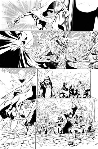 Rafa Sandoval Original Art Future State: Teen Titans #2 Page 16