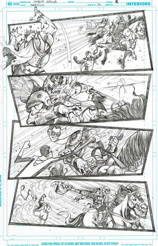 Sergio Davila Original Art Terrifics #24 Page 6