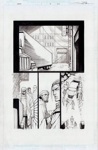 Gerardo Sandoval Original Art Venom #1 Page 8