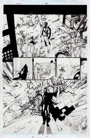 Gerardo Sandoval Original Art Venom #1 Page 19