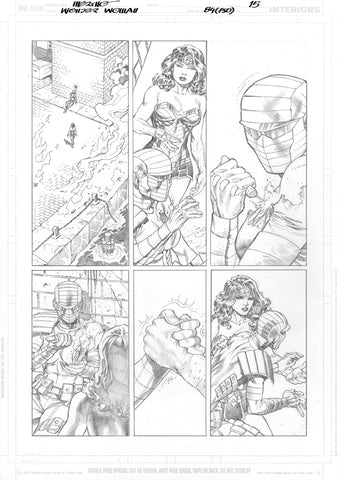 Jesus Merino Original Art Wonder Woman #750 Page 15