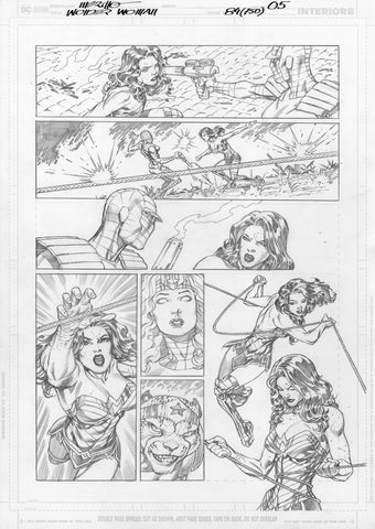Jesus Merino Original Art Wonder Woman #750 Page 5