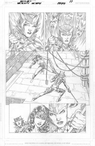 Jesus Merino Original Art Wonder Woman #755 Page 11