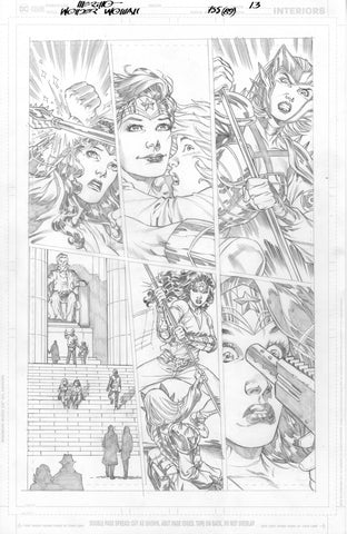 Jesus Merino Original Art Wonder Woman #755 Page 13