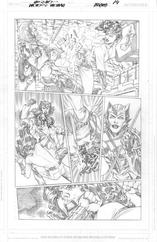 Jesus Merino Original Art Wonder Woman #755 Page 14