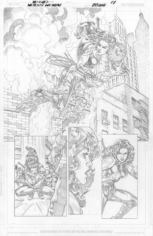 Jesus Merino Original Art Wonder Woman #755 Page 1