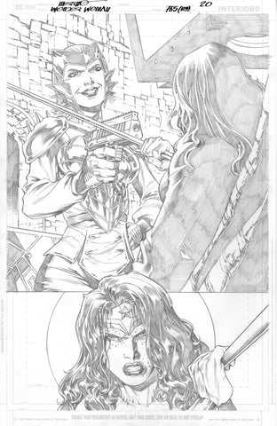 Jesus Merino Original Art Wonder Woman #755 Page 20