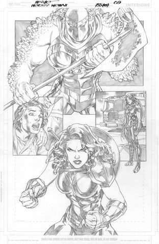 Jesus Merino Original Art Wonder Woman #755 Page 9