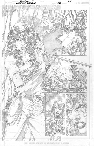 Jesus Merino Original Art Wonder Woman #756 Page 1