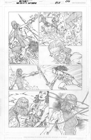 Jesus Merino Original Art Wonder Woman #757 Page 4