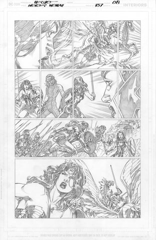 Jesus Merino Original Art Wonder Woman #757 Page 8