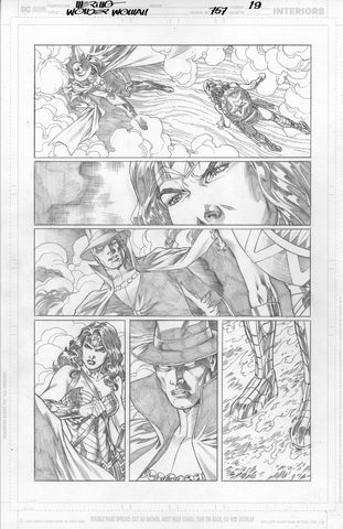Jesus Merino Original Art Wonder Woman #757 Page 19