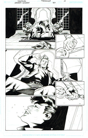 Rafa Sandoval Original Art Wonder Woman #767 Page 10