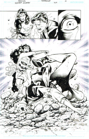 Rafa Sandoval Original Art Wonder Woman #767 Page 16